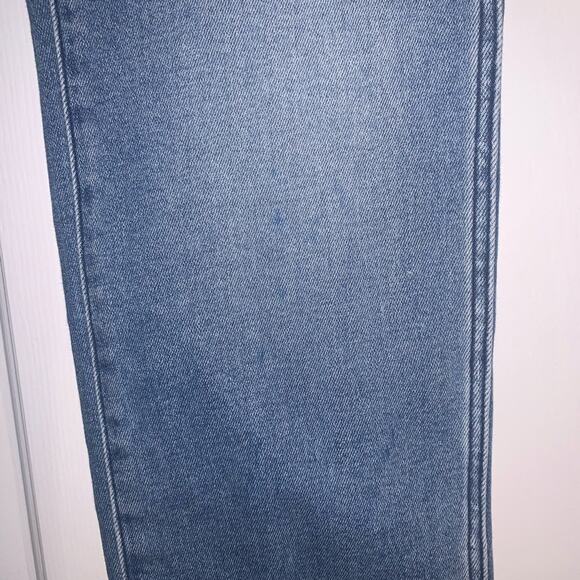 MADEWELL Women’s Midrise Stovepipe Jeans Shealy Wash. Raw Hem Edition.  Size 30 - Picture 6 of 16